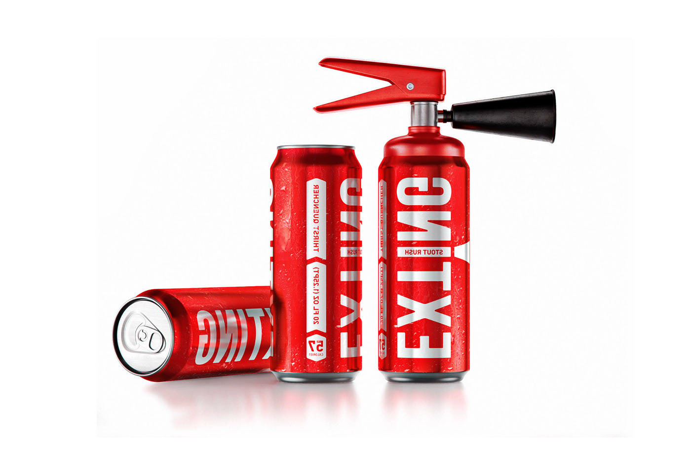 能量饮料包装设计欣赏灭火器一定能灭火(图4)