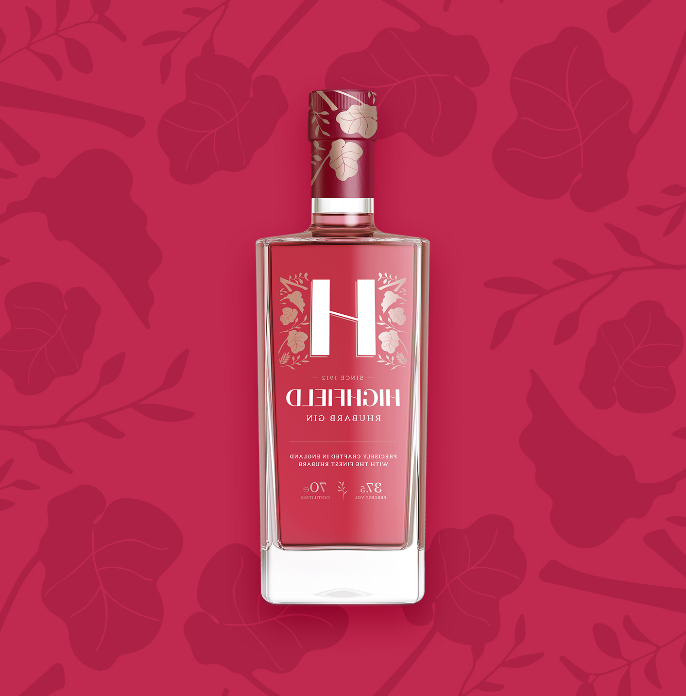 Highfield Gin酒的品牌和包装设计(图3)
