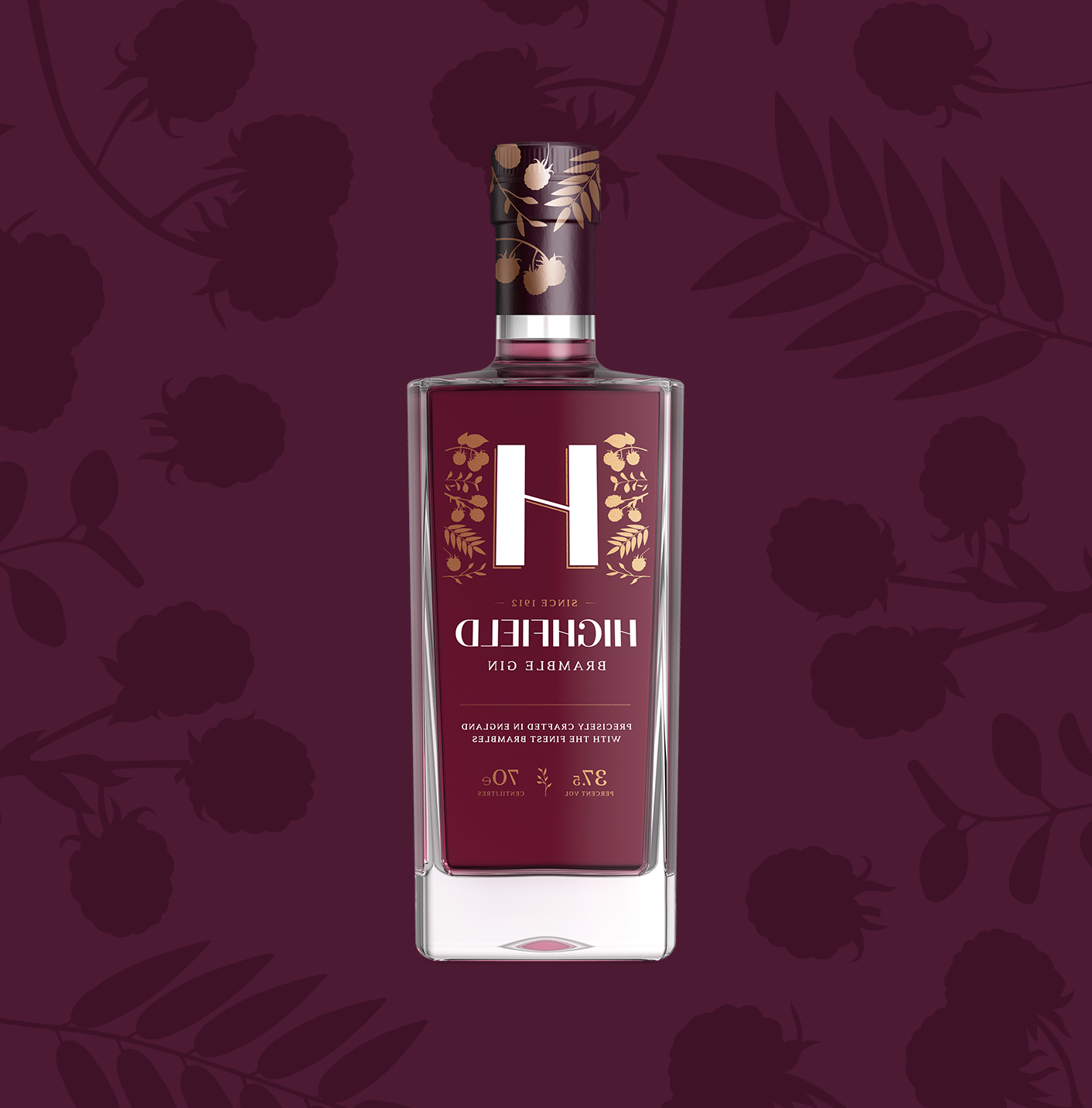 Highfield Gin酒的品牌和包装设计(图6)