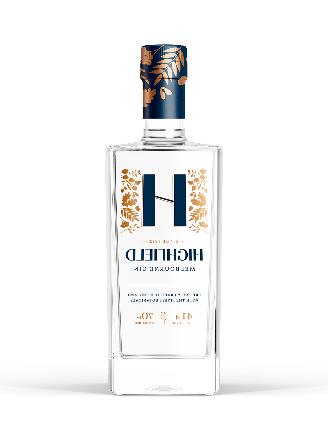 Highfield Gin酒的品牌和包装设计(图7)