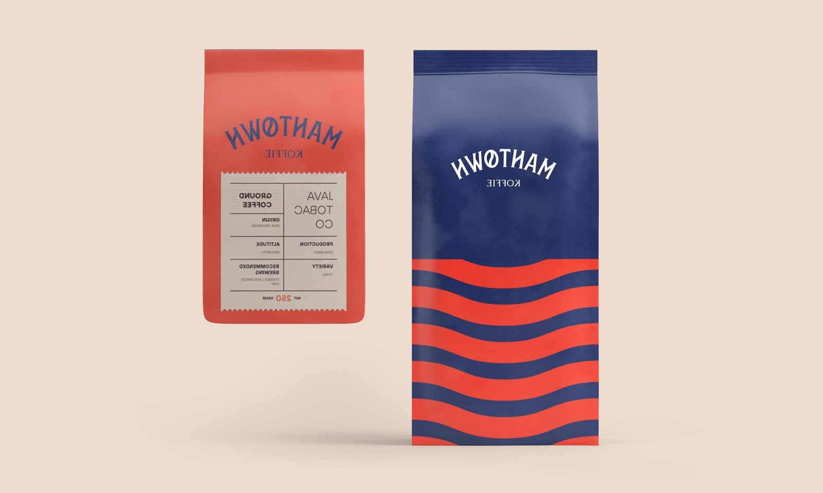 位于荷兰的工匠咖啡店品牌包装设计(图3)