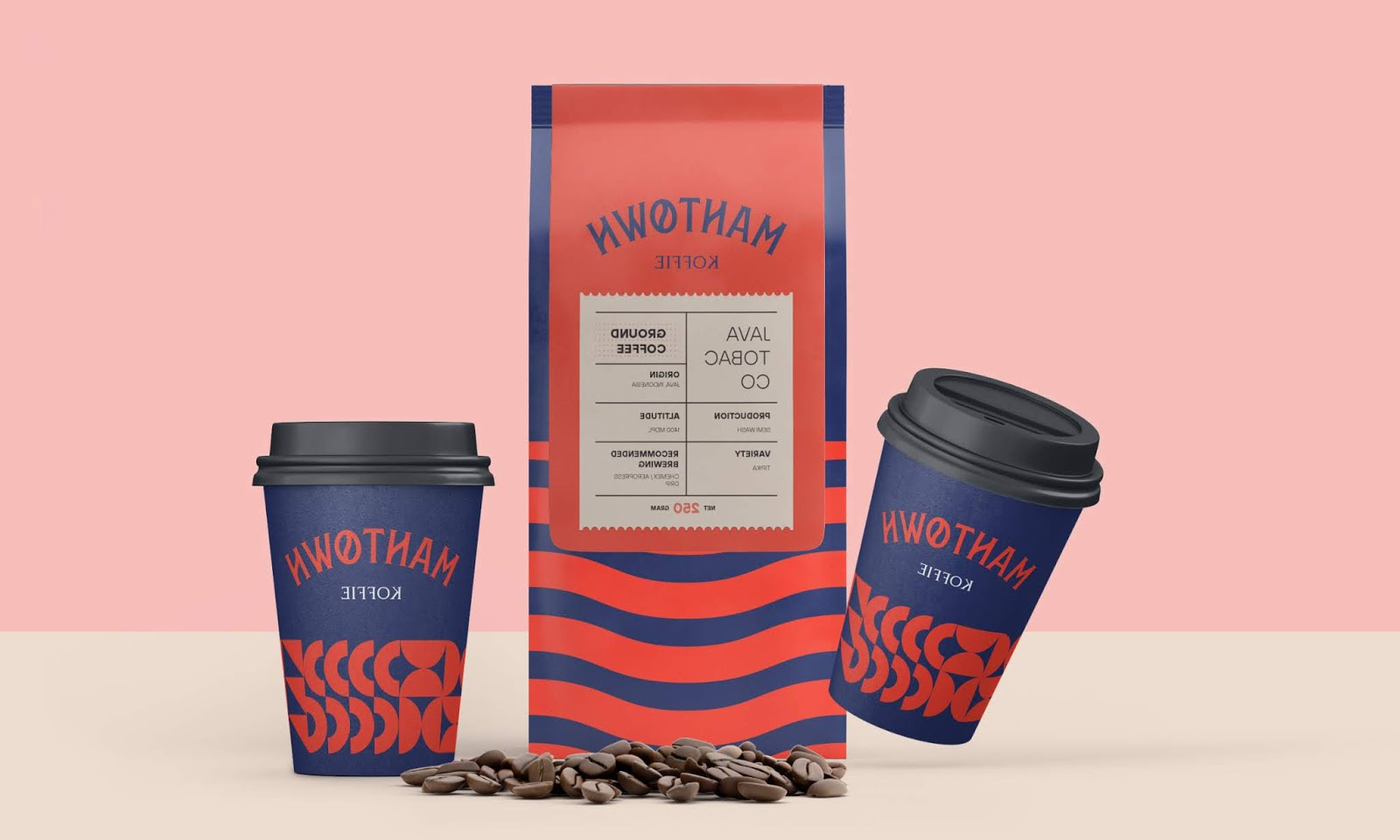 位于荷兰的工匠咖啡店品牌包装设计(图8)