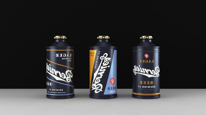 参见Bernies Brewing的惊人啤酒品牌和包装(图1)