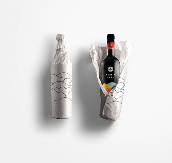 个品牌的葡萄酒包装设计灵感来自法国的山丘(图5)