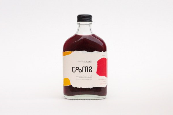 艺术家准备的冷榨果汁包装设计(图2)