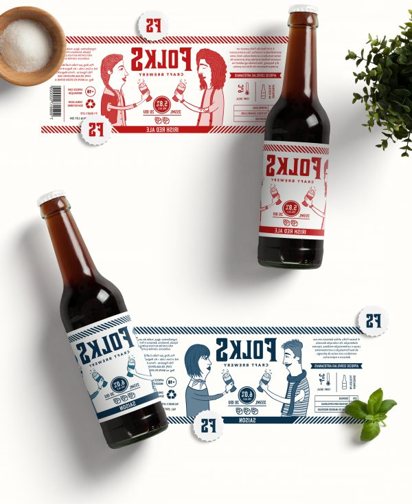 民间工艺啤酒厂啤酒包装设计(图5)