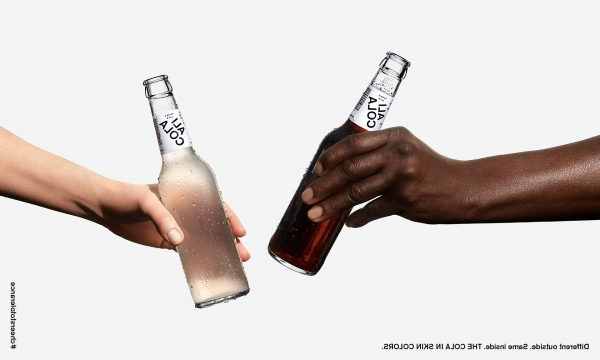 这款来自Ali Cola的肤色可乐拥有每种肤色饮料包装(图8)