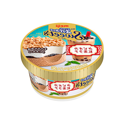 红茶冰淇淋和牛奶味冰淇淋包装设计(图1)