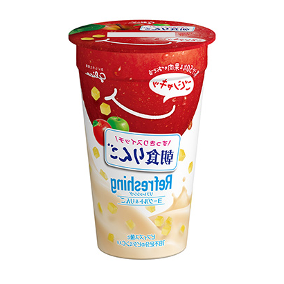青岛苹果酸奶包装设计(图1)