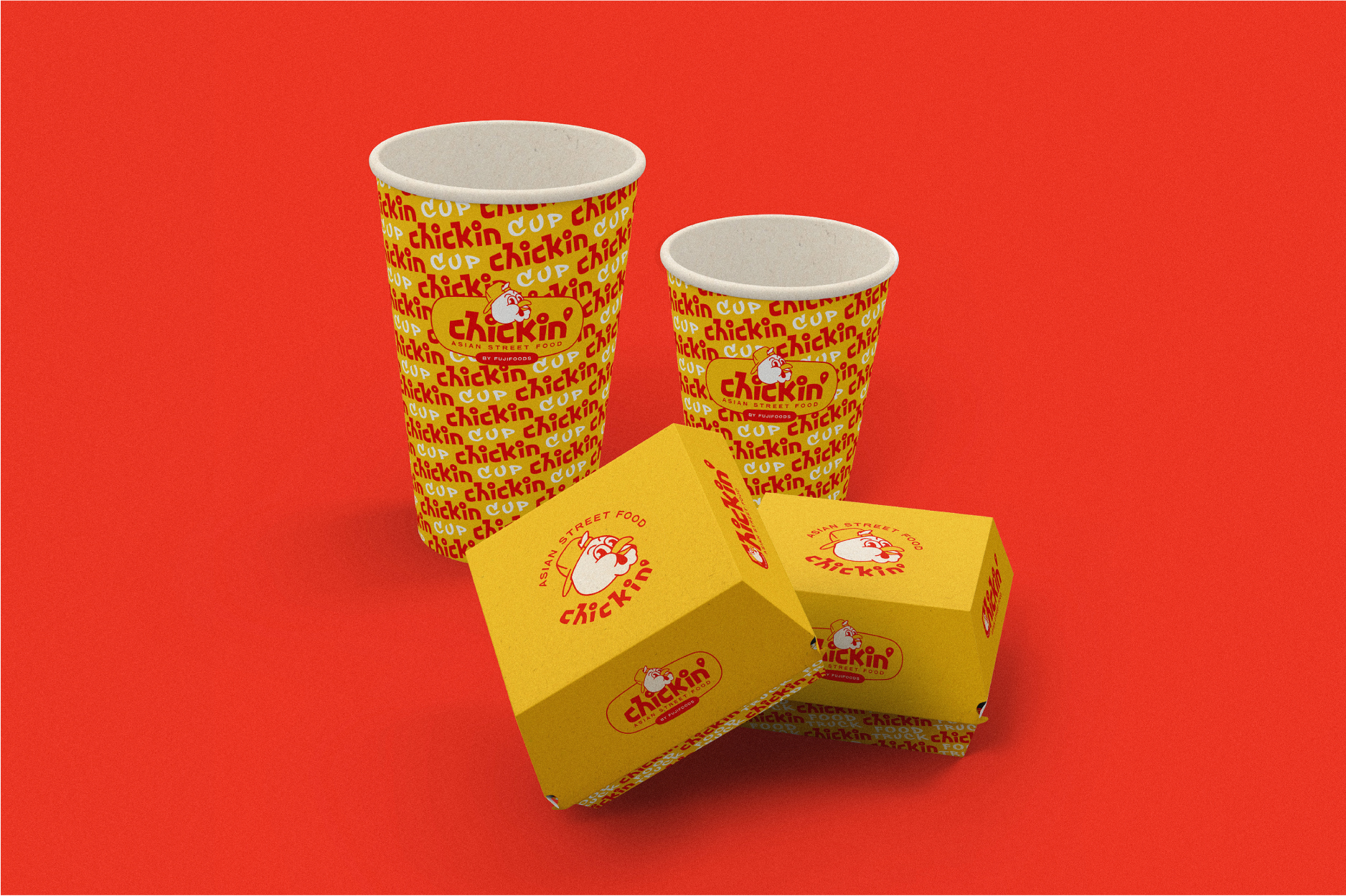 炸鸡快餐食品包装设计怎么做(图13)